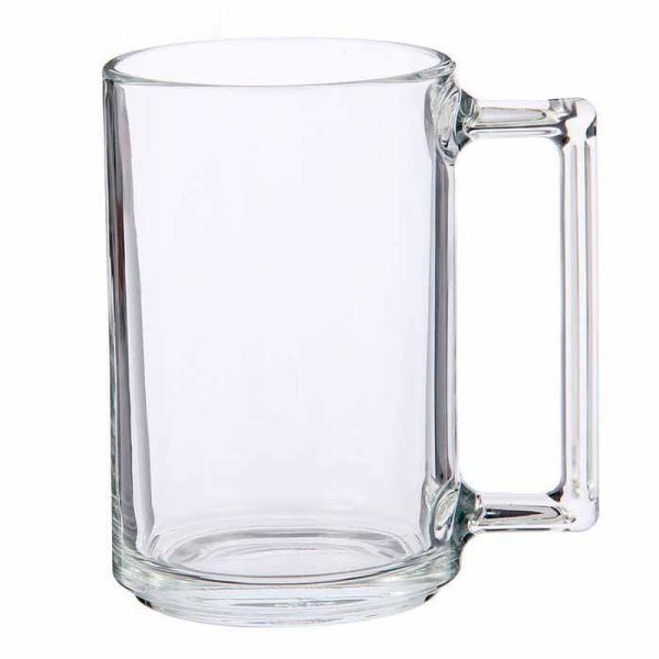 Кружка 320мл стекло ФИТНЕС N4717/N0192 (12)