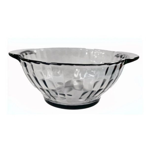 Бульонница 510мл стекло BLACK DIAMOND с ушками (12)