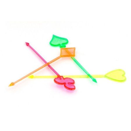 Шпажки для канапе 9см 35шт пластик КАРТА микс PATERRA (100)