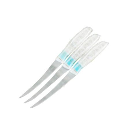 Ножи набор 3шт 12/22см нерж.сталь (240) JC-15558