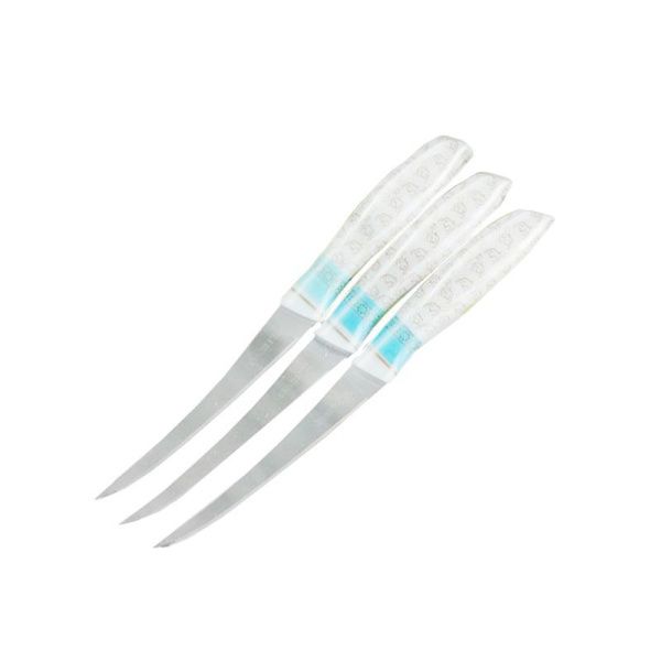 Ножи набор 3шт 12/22см нерж.сталь (240) JC-15558