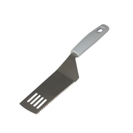 Лопатка для пиццы 28,5*4,7см нерж.сталь с ножом JC-12567 (12/30/144/240)