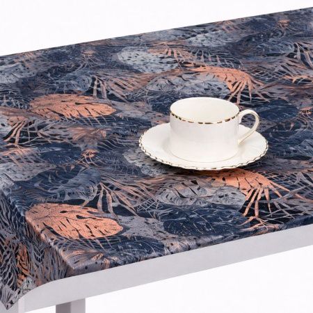 Клеенка силиконовая с рисунком Dekorelle 0,6мм 0,8*20м 420