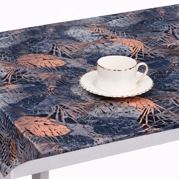 Клеенка силиконовая с рисунком Dekorelle 0,6мм 0,8*20м 420