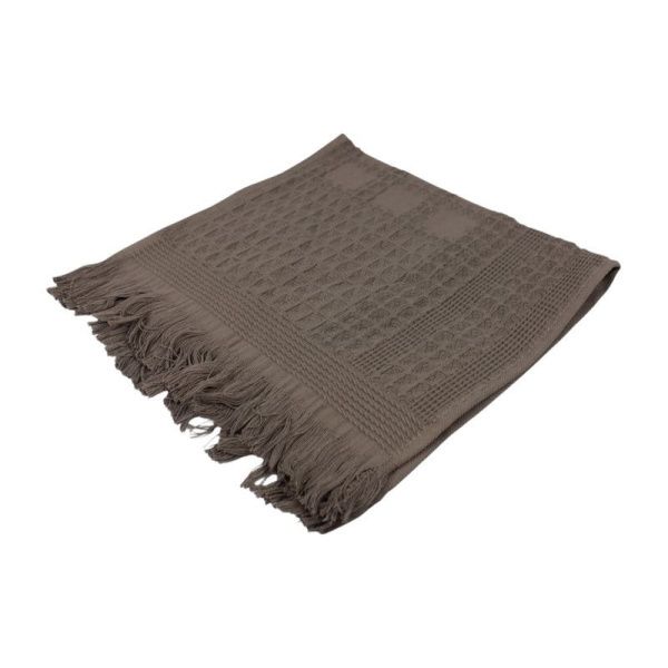 Полотенце кухонное 30*50см вафельное ЭЛОРА пепельное 320гр м7781_32