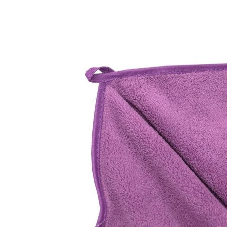 Набор полотенец микрофибра 3пр 35*75см/50*90см/70*140см Сванк сиреневый 300гр м0854_22