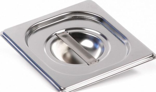 Крышка на гастроемкость 0,8мм 176*164мм нерж.сталь для GN 1/6 816-L (6)