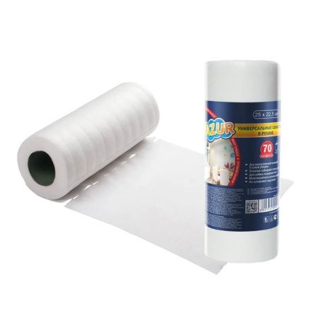 Салфетки в рулоне 70шт 25*22,5см (20)