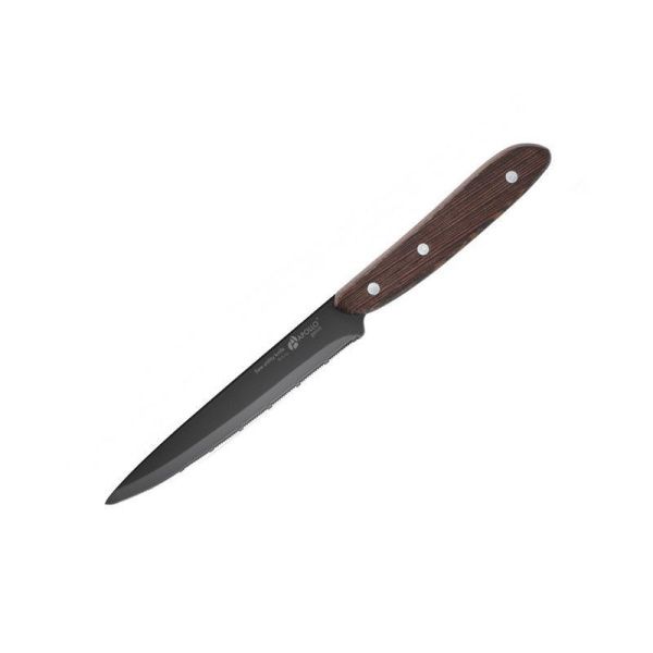 Нож для нарезки 12см нерж.сталь с АП/дерево BlackStar BLS-04 (10)