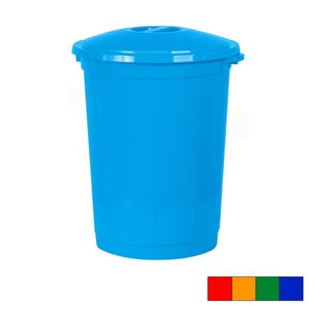 Бак 70л пластик с крышкой Ар h 57см *d 48см (10)