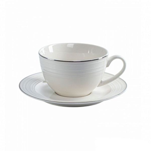 Чайный набор 2пр фарфор FIESTA на 1 персону 220мл TDS725 (12)