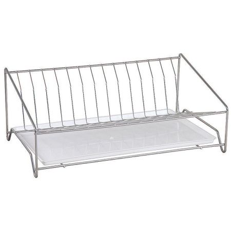 Сушилка для посуды настольная 40*24*15см хром крашеная наклонная с поддоном (тнп-5.6) (2)