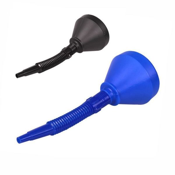 Воронка 15см пластик с гофр.удлинителем (10)