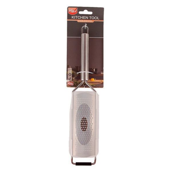 Терка односторонняя 30*5,5*2см нерж.сталь (144)