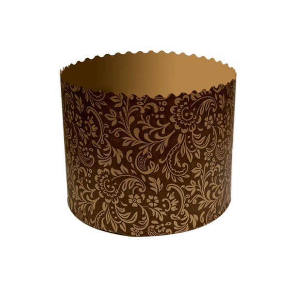 Форма для кулича 110*85мм бумажная ФЛОРА (1900)