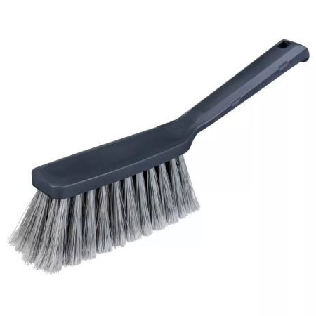 Щетка-сметка 265*35*61мм пластик/нейлон темно-серый (12)