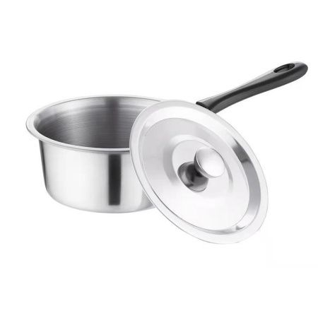 Ковш 2,125л нерж.сталь мет.крышка 20см (80)