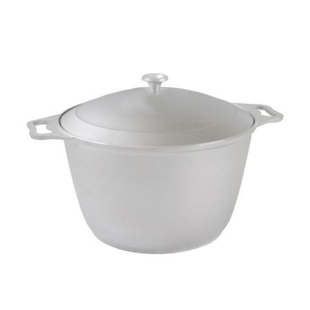 Кастрюля 10л алюминий с крышкой (3)