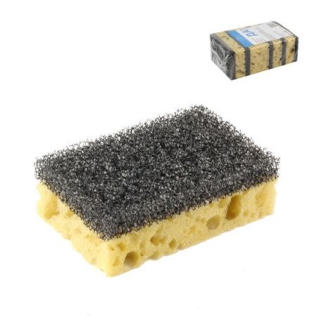 Губка для посуды 5шт нейлон/поролон ДА с чистящим слоем ГХ049 (30)