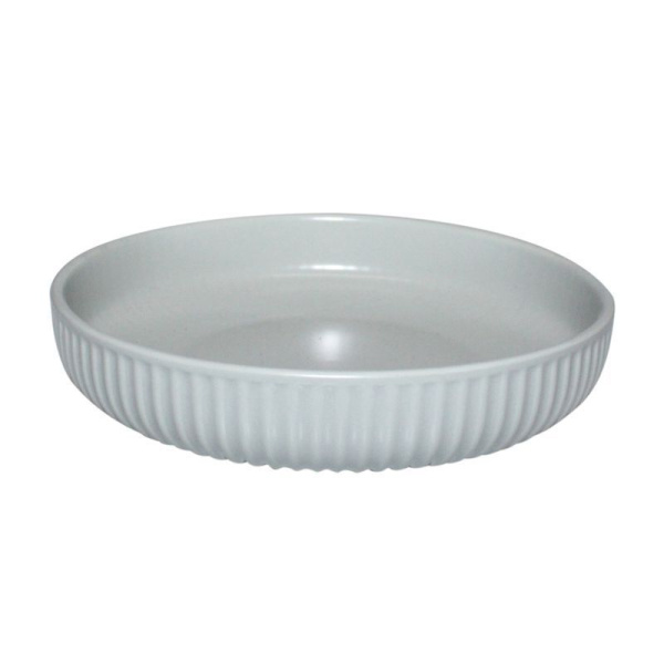 Салатник 24,1см фарфор серый круглый P021-9,5/JC-14520 (24)