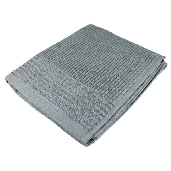 Полотенце махровое 50*80см Райт серый 450гр м7793_11 M