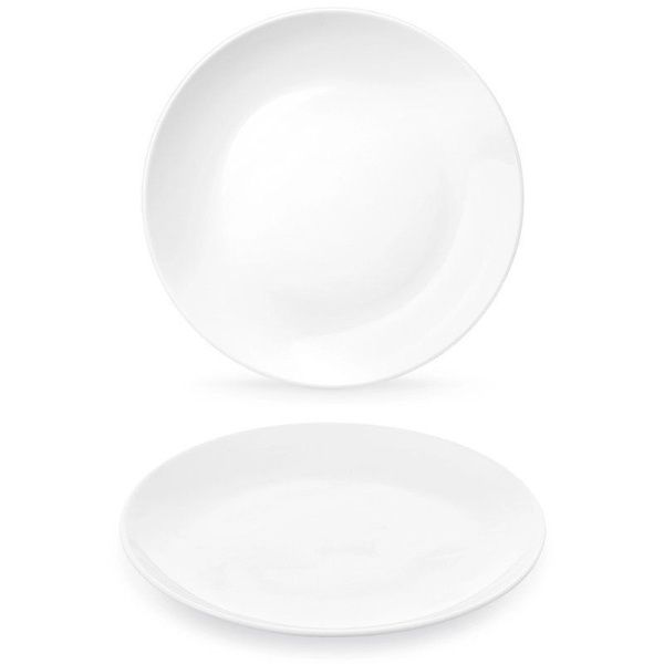 Тарелка мелкая 20см фарфор Olivia Pro десертная WL-991013/A (6/48)