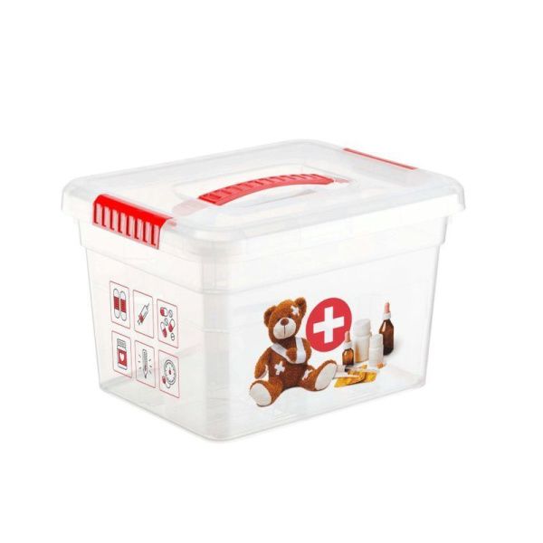 Контейнер для хранения Аптечка 5л 250*200*160мм пластик (14)