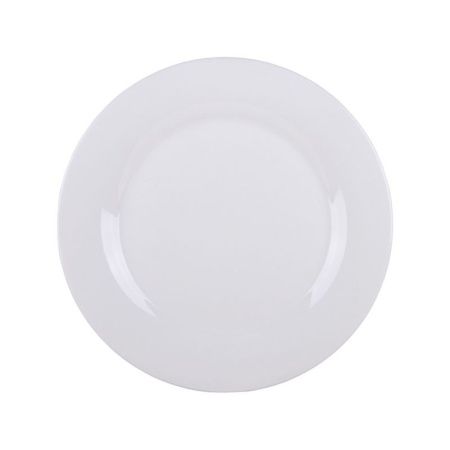 Тарелка мелкая 25,5см керамика ОБЩЕПИТ обеденная SRHT007 (36)