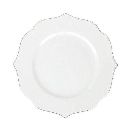 Столовый набор 12пр фарфор отводка золотом Belle подар.уп. (2)