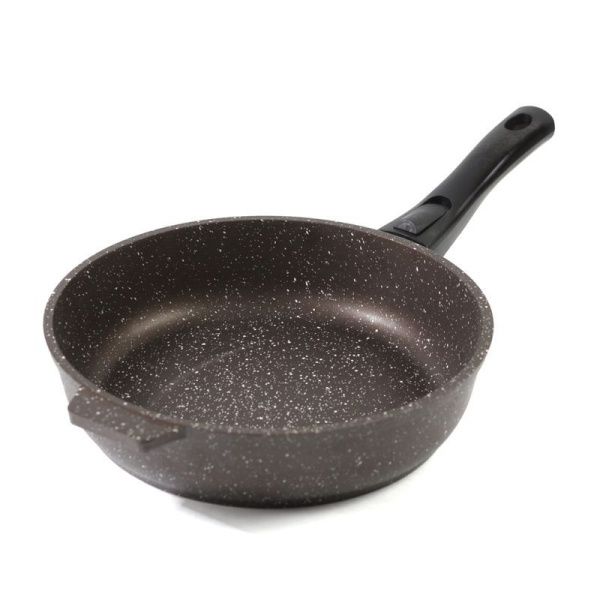 Сковорода 30см алюминий АП Granit Perfection black со съемной ручкой (10)
