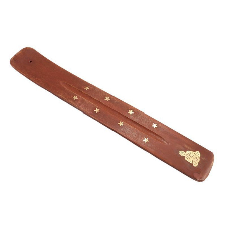 Подставка для благовоний деревянная лыжа Будда 25см PWH-P-BU (10)