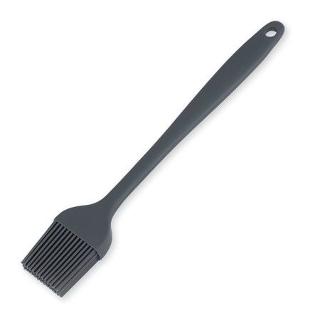 Кисточка кулинарная 21см силикон ГРЕЙ WRF-108 (400)