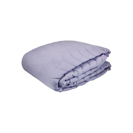 Покрывало 150*217 микрофибра однотонное стеганное Сирень 16-3812