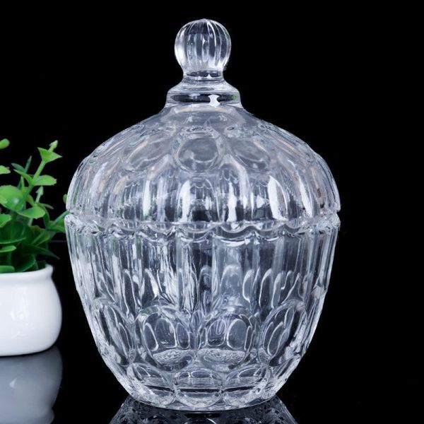 Сахарница 250мл 10,5*13,5см стекло с крышкой XMTG-S510 (48)