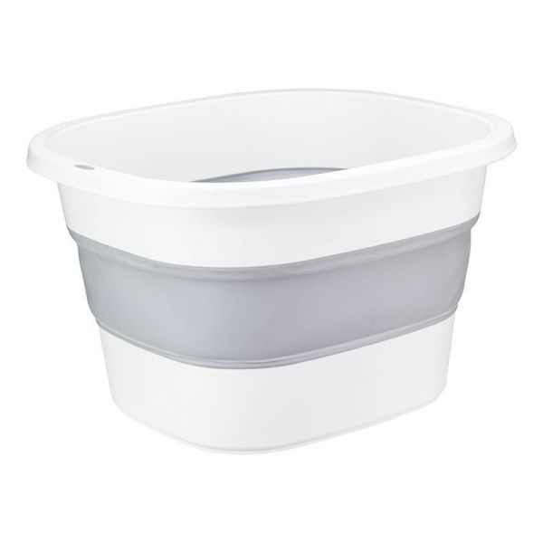 Таз 18л 400*360*85мм пластик ФЛЕКС Смоки складной квадратный (5)