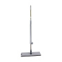Швабра с отжимом с плоской насадкой микрофибра 12х42см телескопич, ручка 130см JC-13919 (30)