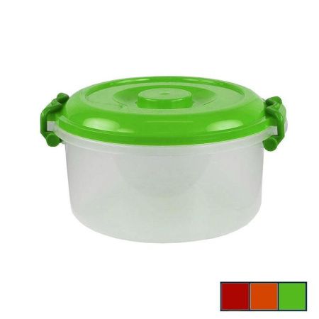 Контейнер для хранения 5л круглый с ручками (10)