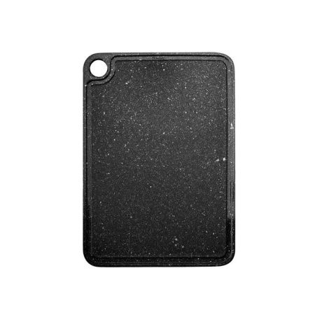 Доска разделочная 38*28см пластик SILVER MINERAL черная (11) Р2196ЧС