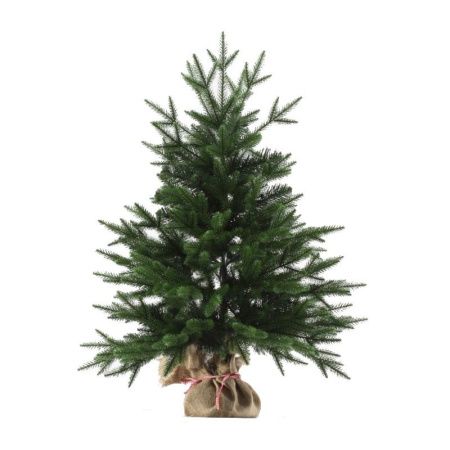 Елка искусственная 60см Кавказская с комбинированными ветками РЕ+ПВХ КВКЗ-60 (1)