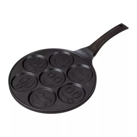 Сковорода для оладий 26см алюминий АП Улыбки индукция (24)