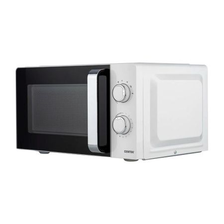 Печь микроволновая Centek CT-1575 белая 700Вт, мех.управление, таймер 30мин, 20л (1)