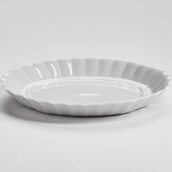 Масленка 600мл фарфор БЕЛЬЕ Тюльпан (8)