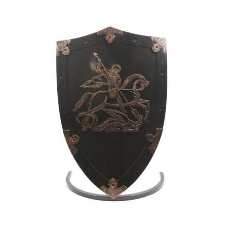 Подставка для шампуров Щит Георгий Победоносец сталь 12*43*61,5см (1)