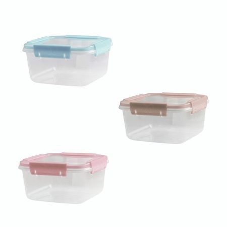 Контейнер пищевой 1,2л 156*156*84мм пластик Butterfly LIGHT герметичный (8)