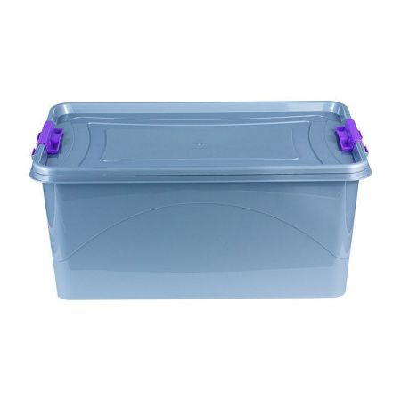 Контейнер пищевой 20л 46,5*32*20см пластик МУЛЬТИБОКС прозрачно-серый (20) 05023С