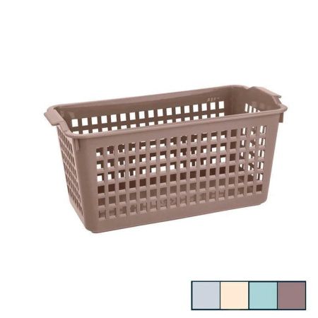 Корзина для хранения 28*13,5*12,3см пластик ЭКОНОВА (40)