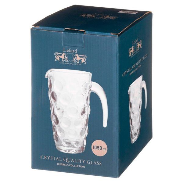 Кувшин 1050мл стекло BUBBLES (8)