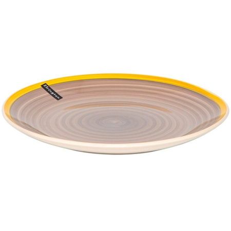 Тарелка мелкая 27см керамика Аэрография ПОЛДЕНЬ обеденная 139-23097 (6/24) ВЫВОД