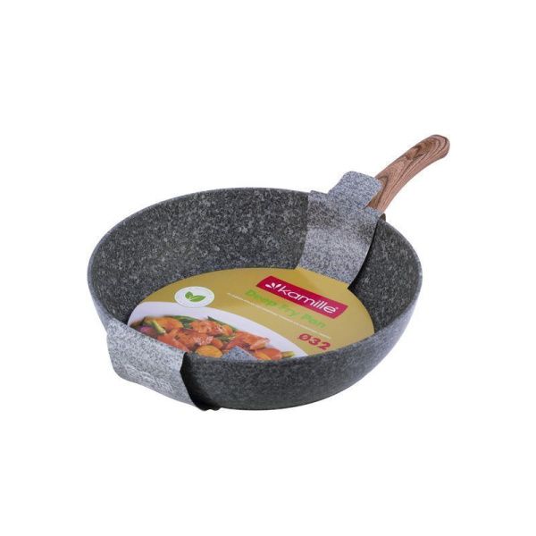 Сотейник 32см алюминий АП Grey marble арт.4168 (6)