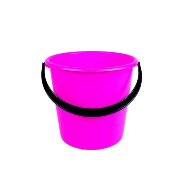 Ведро 10л пластик сиреневое ударопрочное (мягкое) без крышки В10-01 (10)